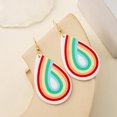 thumbnail image 1 of YSNOOWE 1Par Pendientes De Multicolor Acrílicos Único Y Llamativo Para Mujer, 1 of 8