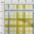 thumbnail image 1 of oneOone Polyester Lycra Fabric Madras Check Decor Fabric Printed BTY 56 Inch Wide, 1 of 4