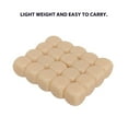 thumbnail image 3 of Cubes d'Angle Ronds en Plastique Portable pour Fête Noir, Blanc, Beige, Jaune, Rouge, Bleu, Violet, Orange, Vert, Rose Rouge, 3 of 7