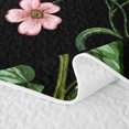 thumbnail image 5 of Erosebridal Boho Dragonfly Bed Spread Queen,Graceful Floral Queen Coverlet Set,Black Orange,3pcs,1 Quilt and 2 Pillowcases, 5 of 7
