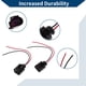 thumbnail image 5 of Arnés de puente de alternador Unique Bargains 2 Pin No.4D0971992 para VW Passat 01-13, arnés de cableado de alternador de automóvil, 4 piezas de tubo termocontraíble negro, 1 juego, 5 of 7