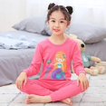 thumbnail image 1 of Conjuntos de pijamas navideños para niños, de 2 piezas ropa de dormir, ropa interior de algodón, Tops y pantalones, 1 of 4