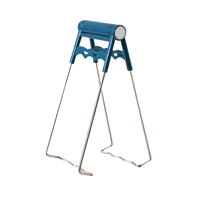 Universal Stainless Steel Plate Lifter, Folding Hot Dish Clip, for Kitchen and Camping