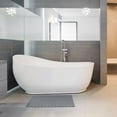 thumbnail image 4 of Shower Mat Non Slip Anti Mold Shower Mat, Secure Shower Mats Easy to Clean, Showers Mat with Suction Cup, Washable Non-Slip Bathtub Mats for Inside Showers Grey 28*14 In, 4 of 5