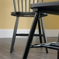 thumbnail image 5 of Pemberly Row Solid Wood Spindle Back Dining Chair in Black (Set of 2), 5 of 6