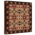 thumbnail image 2 of Ships Next Day Canvas Wall Art 10"x10", Brown Red Boho Wood Framed Canvas Print Painting, Vintage Geometric Abstract Art Ready to Hang Small Picture Wall Decor for Home Kitchen Nursery Office, 2 of 9