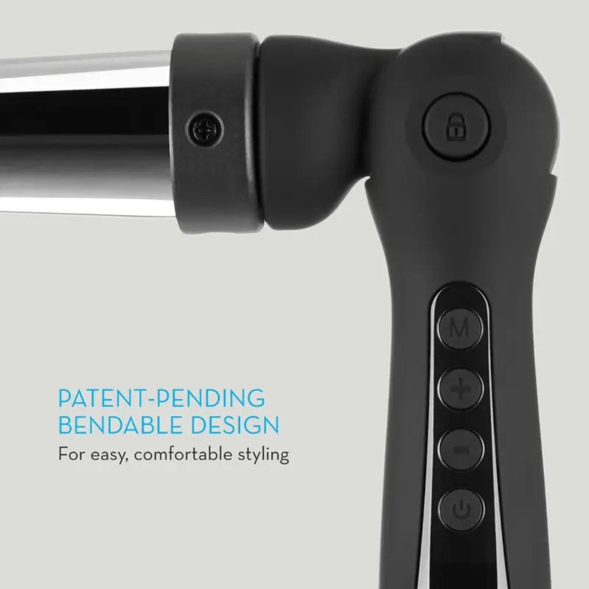 Neuro Angle Bendable Titanium Curling Iron 1" Rod