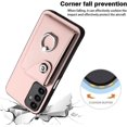 thumbnail image 4 of Case for Samsung Galaxy A15 5G Case Wallet with Card Holder Magnetic Clasp Flip Folio with Ring Stand Sturdy Shockproof Leather Case Women Cover for Samsung Galaxy A15 5G Pink YBK, 4 of 11