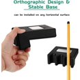 thumbnail image 3 of Billiard 3 Cues Holder, Black Rubber Pool Cue Rest Holder for Pool Table, 3 of 6