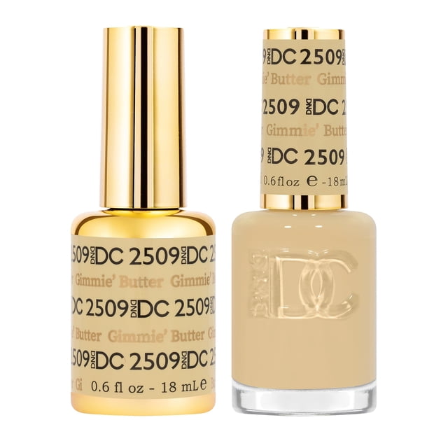 Set de esmaltes de uñas DND DC Free Spirit Collection Gimmie' Butter