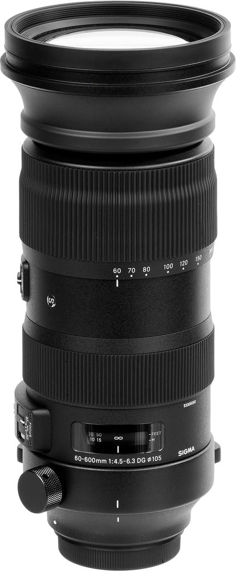 SIGMA - ＳＩＧＭＡ　ＥＯＳ６０－６００ｍｍ　Ｆ４．５－６．３ＤＧ　ＯＳ（Ｓ） Amazon.com : Sigma 60-600mm F4.5-6.3 DG DN OS for L-Mount