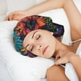 thumbnail image 6 of Disketp Bohemian Colorful Flower Woman Adjustable Sleeping Hair Cap, Hairband Sleeping Cap Turban, Unisex, Available for Curly and Straight Hair, 6 of 6