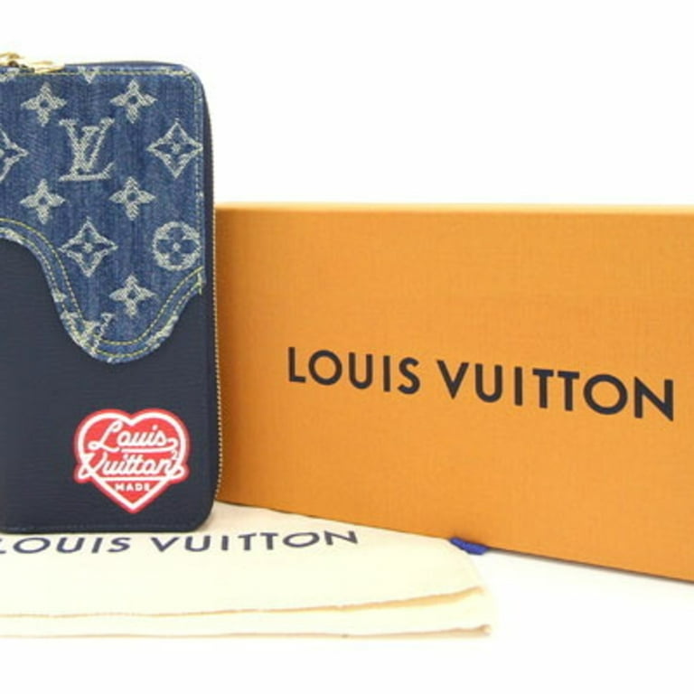 Authenticated Used Louis Vuitton Round Long Wallet NIGO Collaboration Zippy  Vertical M81107 Men's 2022 Prespring Collection Monogram LOUIS VUITTON 