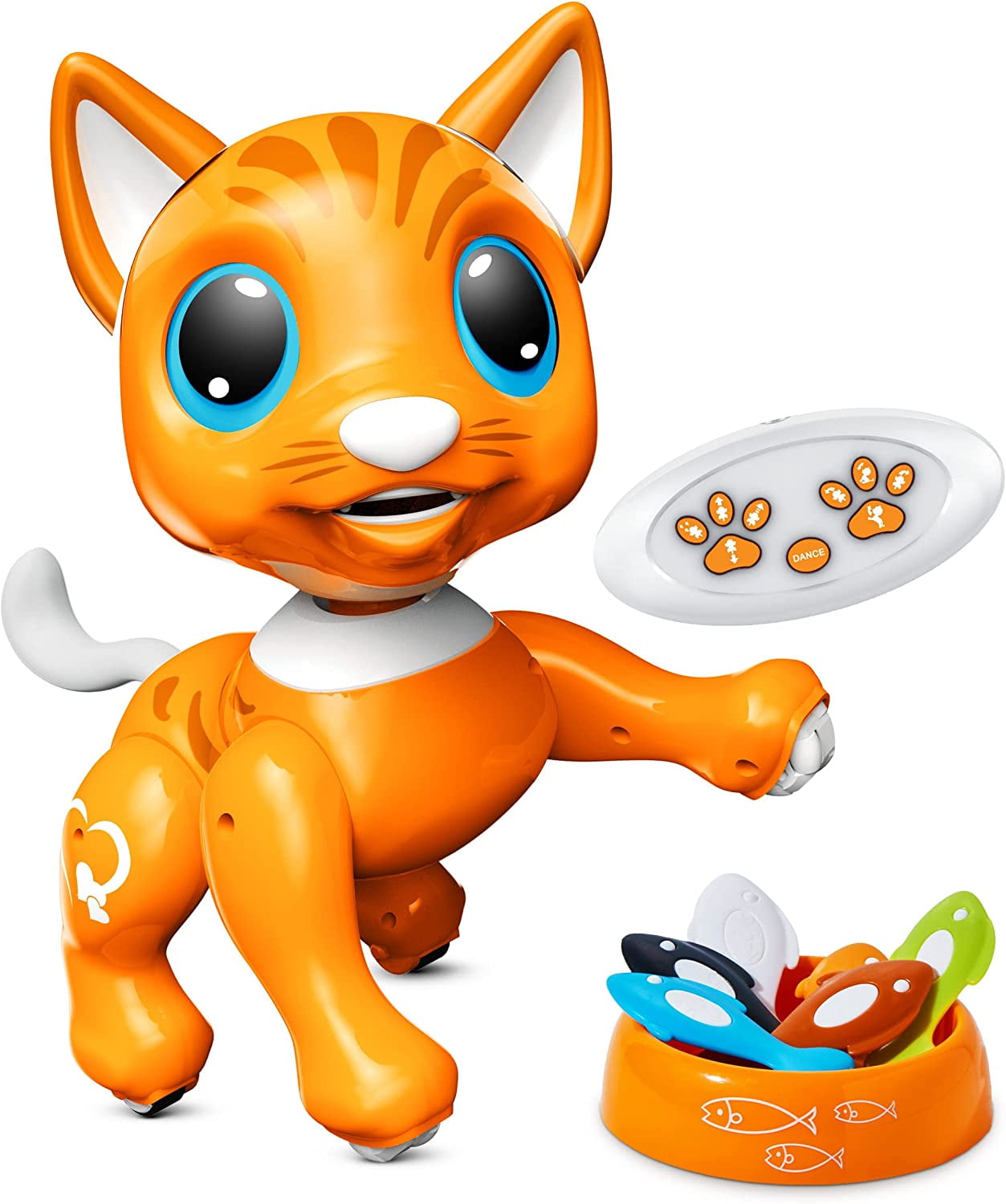 Zoomer Meowzies, Lucky, Interactive Kitten with Lights, Sounds and