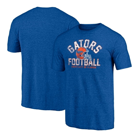 Men's Royal Florida Gators Elite Offense Tri-Blend T-Shirt