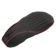 thumbnail image 1 of Motorcycle Saddle Cover, Antislip Soft Motorcycle  Cover Leather  For Upgrade Black Red, 1 of 8