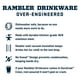 thumbnail image 4 of Botella de agua YETI Rambler 530 ml de acero inoxidable con aislamiento al vacío, 4 of 8