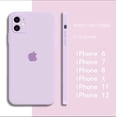 thumbnail image 2 of Funda para iPhone para iPhone 12 11 Pro Max 11Pro 12Pro 7 8 Plus Xr XsMax Xr Borde cuadrado de silicona real con terciopelo Gao Jiahui unisex, 2 of 2