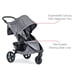 thumbnail image 2 of Britax B-Free Sport Stroller, Asher, 2 of 5