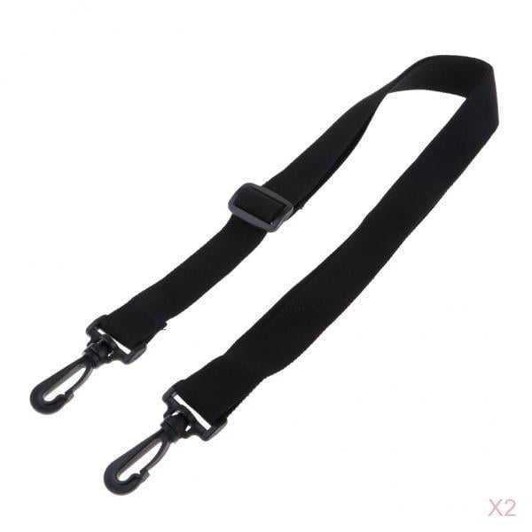 2x Correas Ajustables Cámara Bolsa para Computadora Correa para El Hombro Reemplazo de Cinturones Gancho jinwen Correa ajustable para el hombro