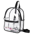 thumbnail image 1 of Mochila transparente Yinane Paquete de PVC 26 cm x 12 cm x 33 cm, 1 of 7