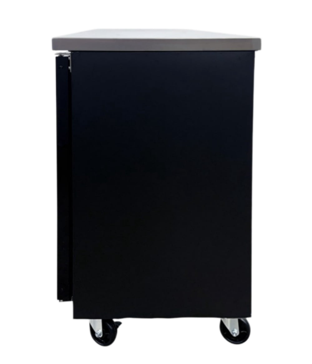 72 in. 3 Glass Door Commercial Back Bar Cooler, 19.6 Cu.Ft ，Beer Fridge, Under Counter Refrigerator