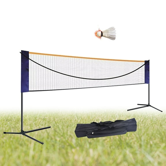 Versatile Volleyball Net with Adjustable Height and Width, 2.5ft to 5.1ft, Steel Frame for Stability, Perfect for Family Fun and Sports Activities