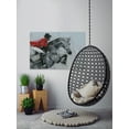 thumbnail image 4 of Parvez Taj "Equestrian Jump" Painting Print on Wrapped Canvas, 4 of 7