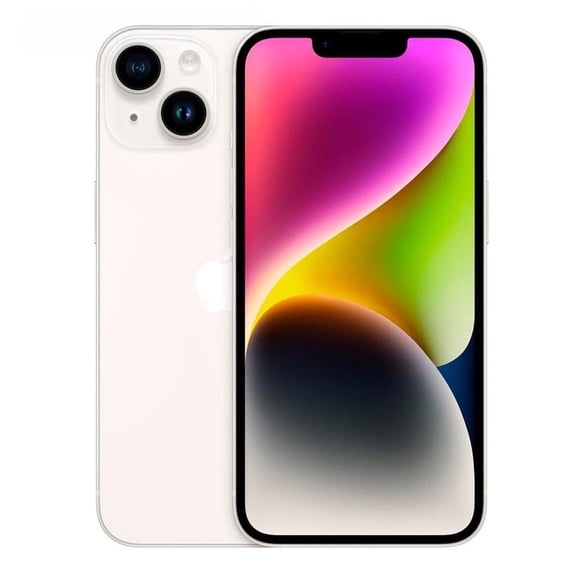 iPhone 14 Apple 128GB eSIM Blanco Reacondicionado