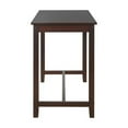 thumbnail image 3 of Linon Claridge 36 Inch Counter Height Pub Table, Walnut, 3 of 4