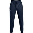 thumbnail image 2 of Under Armour Men's Comfortable Hustle Super Soft Inside Fleece Joggers (Blue, L), 2 of 2
