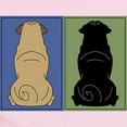 thumbnail image 2 of CafePress - Sit Front Pugs Infant Bodysuit - Baby Light Bodysuit, Size Newborn - 24 Months, 2 of 4