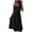 Black, variant on Bigersell Club Dresses for Women Fashion Casual Sleeveless Round Neck Solid Color Buttons Mid-Calf Dress Women's Plus Skater Dress Style 27384, Female Mid-Length Dresses Khaki M