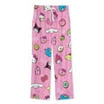 thumbnail image 5 of Hello Kitty Women Pajamas Set Long Sleeve Sleepwear Button Down Nightwear Soft Pjs Set with Pockets, 5 of 7
