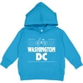 thumbnail image 2 of Inktastic Washington Dc Biking Toddler Hoodie, 2 of 4