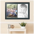 thumbnail image 2 of ArtToFrames Collage Photo Picture Frame with 2 - 18x24" Openings, Framed in Black with Evergreen and Black Mats (CDM-3926-1423), 2 of 8