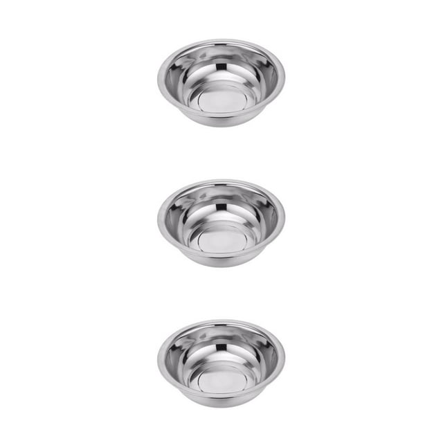 Transemion Safe And Easy To Clean Stainless Steel Cooking Basin Multifunctional Kitchen Essential For Various Cooking Needs basin 40cm 3Set