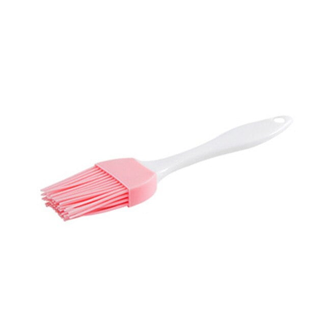 UMMH Oil Bottle With Silicone Brush Kitchen Silicone Oil Brush Baking Barbecue Grill Oil Brush