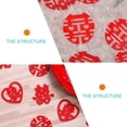thumbnail image 3 of 270Pcs Chinese Traditional Xi Word Confetti Table Confetti Wedding Decoration, 3 of 9