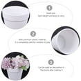 thumbnail image 4 of LEORX DIY Painting Succulent Pot for Kids White 6Pcs, 4 of 8