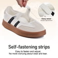 thumbnail image 4 of Sneakers for Women Comfortable Business Casual Tennis Shoes Lightweight Slip on Footwear Women's Fashion Retro Sneakers, 4 of 6