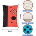thumbnail image 2 of Decoración para habitación gamer: Juego de 2 fundas de almohada suaves para videojuegos | Regalos ideales para adolescentes amantes de los videojuegos | 30 x 50 cm, 2 of 5