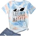 thumbnail image 1 of SURJDE Womens Hakuna Graphic Printed Tshirts Cute Funny Tees, 1 of 4