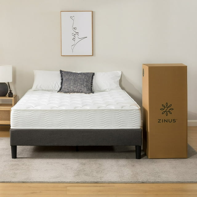 ZINUS Night Therapy 8" Hybrid Mattress