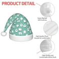 thumbnail image 4 of Fuzoiu Cute Sheeps Print Santa Hat Christmas Hat for kids,Santa Hats with Pompom, Unisex Xmas Holiday Hat for Christmas New Year Festive Party Supplies, 4 of 6