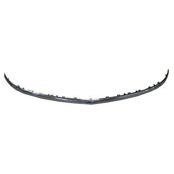 Front Bumper Cover Upper Molding - Chrome - Compatible with 2008 - 2012 Buick Enclave 2009 2010 2011