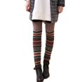 thumbnail image 1 of Women Bohemian Crochet Knitted Long Leg Warmers Spring Patchwork Knee High Warm Boot Socks, 1 of 5