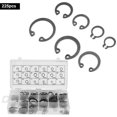thumbnail image 2 of 225pcs Circlip Snap Clip Holder Storage For Portable Internal And External Pressure Retaining Ring, 2 of 5
