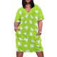 thumbnail image 1 of Vestido verde con bolsillos sueltos Vestido mujer ropa mujer ropa, 1 of 7