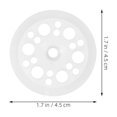 thumbnail image 2 of HONMEET 300Ud Arandelas Plásticas De Polipropileno Para Fijación Y Distribución De Carga En Paneles Aislantes, 2 of 8